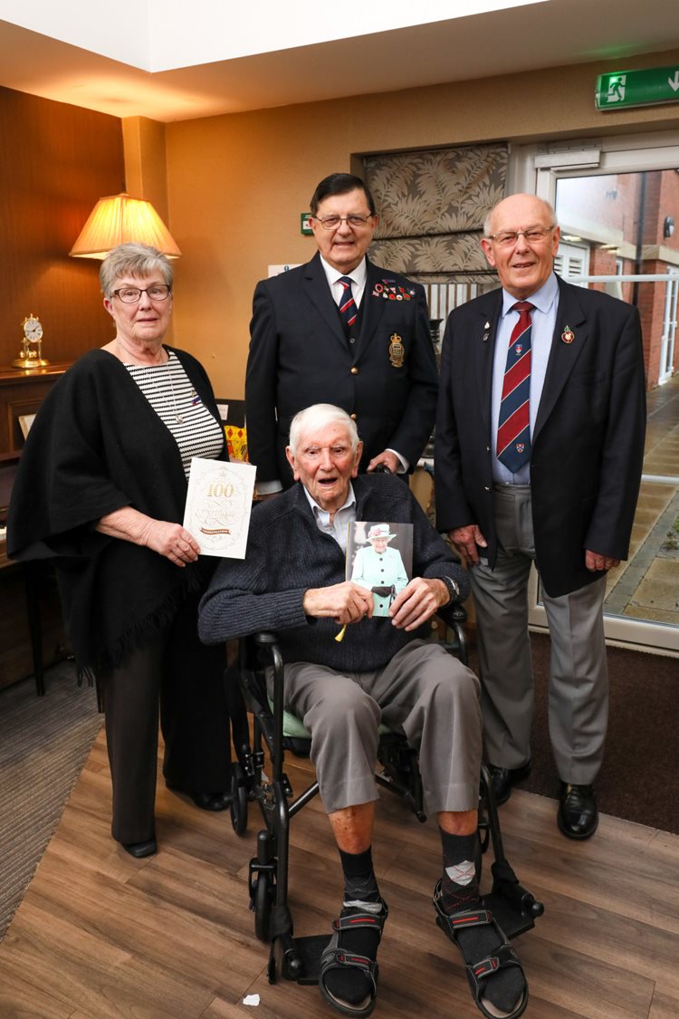 Leamington Spa resident reveals the secret to long life as he celebrates 100th birthday